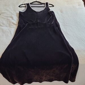 CP shades Silk Velvet Sleeveless Dress Sz Large